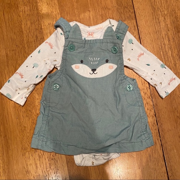 baby girl fox outfit